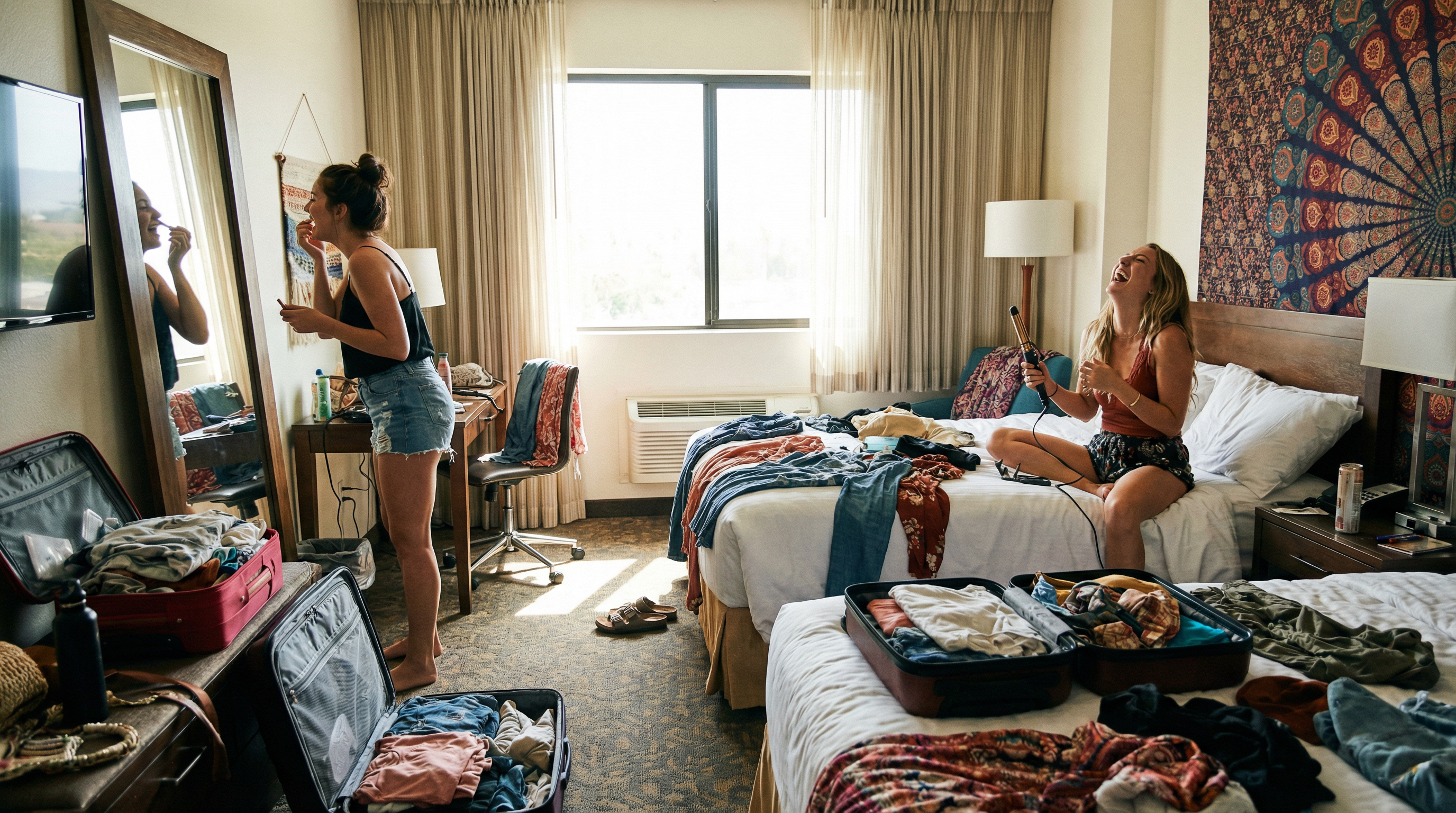10 Tips for Sharing a Hotel Room With Your Sister
